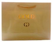 Подарочная сумочка с логотипом Gold Elements, Premier